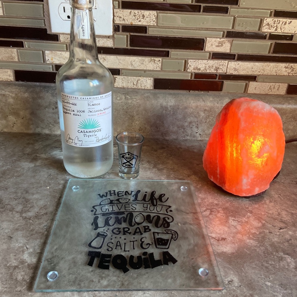 Custom Made Glass Chopping Cutting Board
